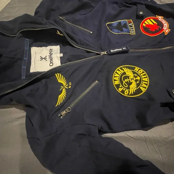 Onepiece Dark Blue Jumpsuit - Picture 5 of 11